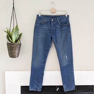 Levi's 501 Customized & Tapered Leg Denim Jeans